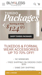 Mobile Screenshot of buy4lesstuxedo.com